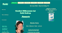 Desktop Screenshot of bianka-reiki.de