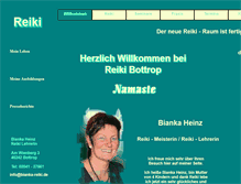 Tablet Screenshot of bianka-reiki.de